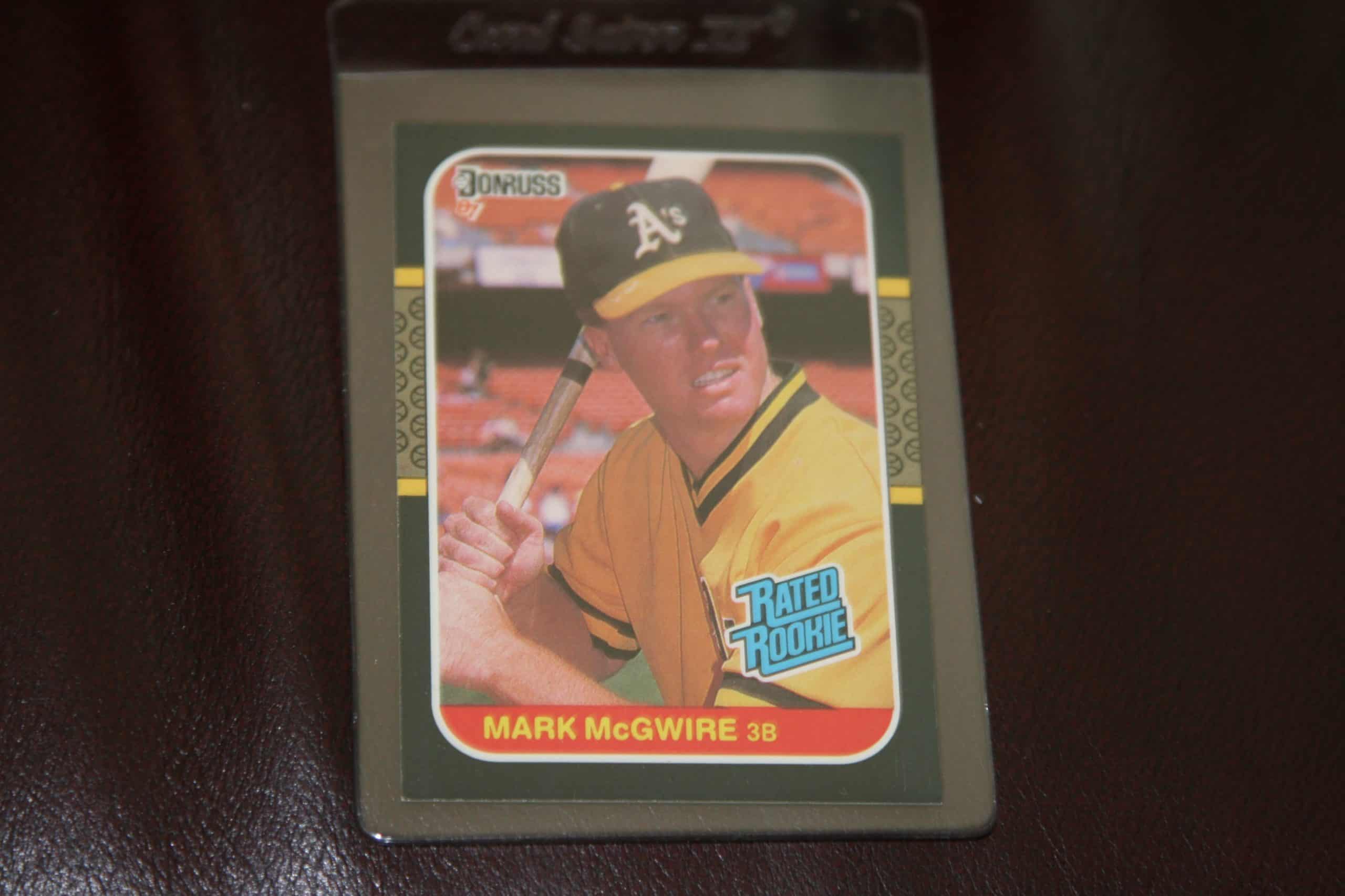 MARK McGWIRE DONRUSS ROOKIE CARD - Ace Rare Collectibles