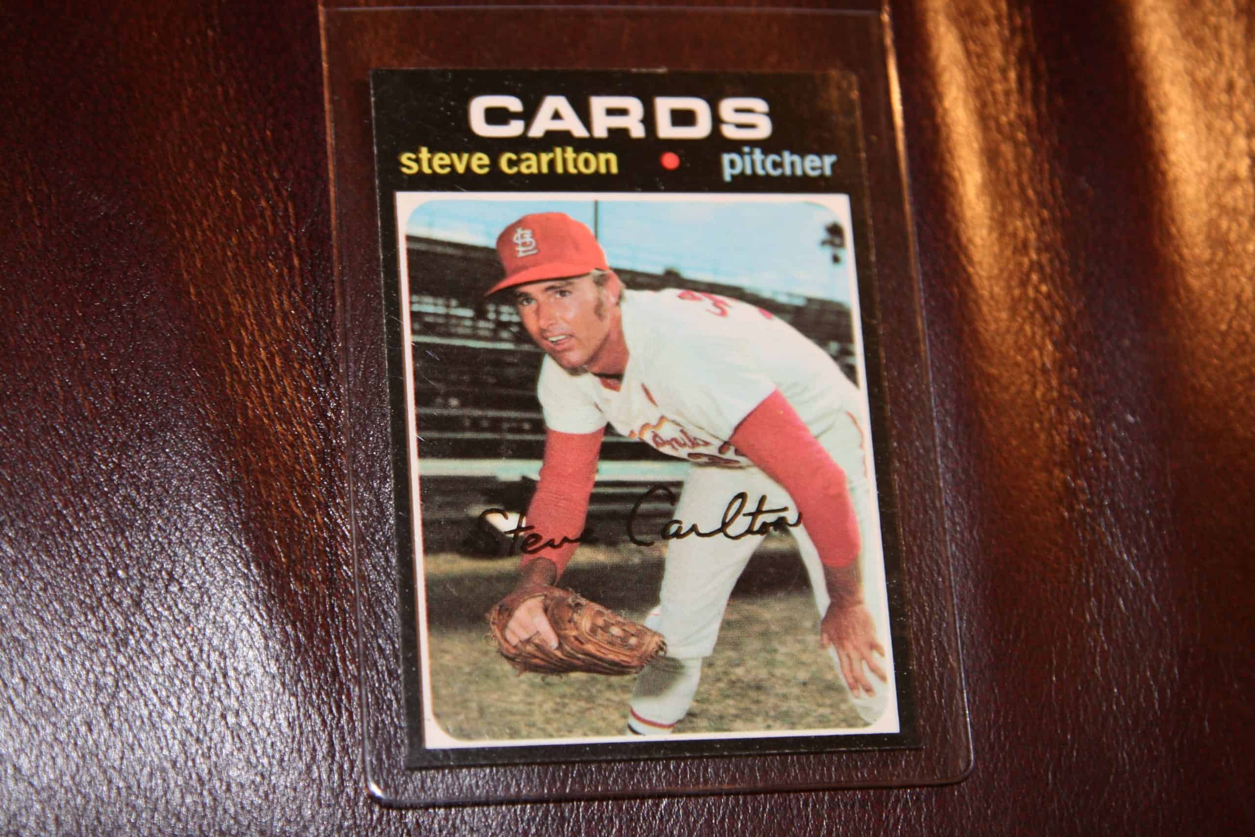 STEVE CARLTON TOPPS CARD - Ace Rare Collectibles