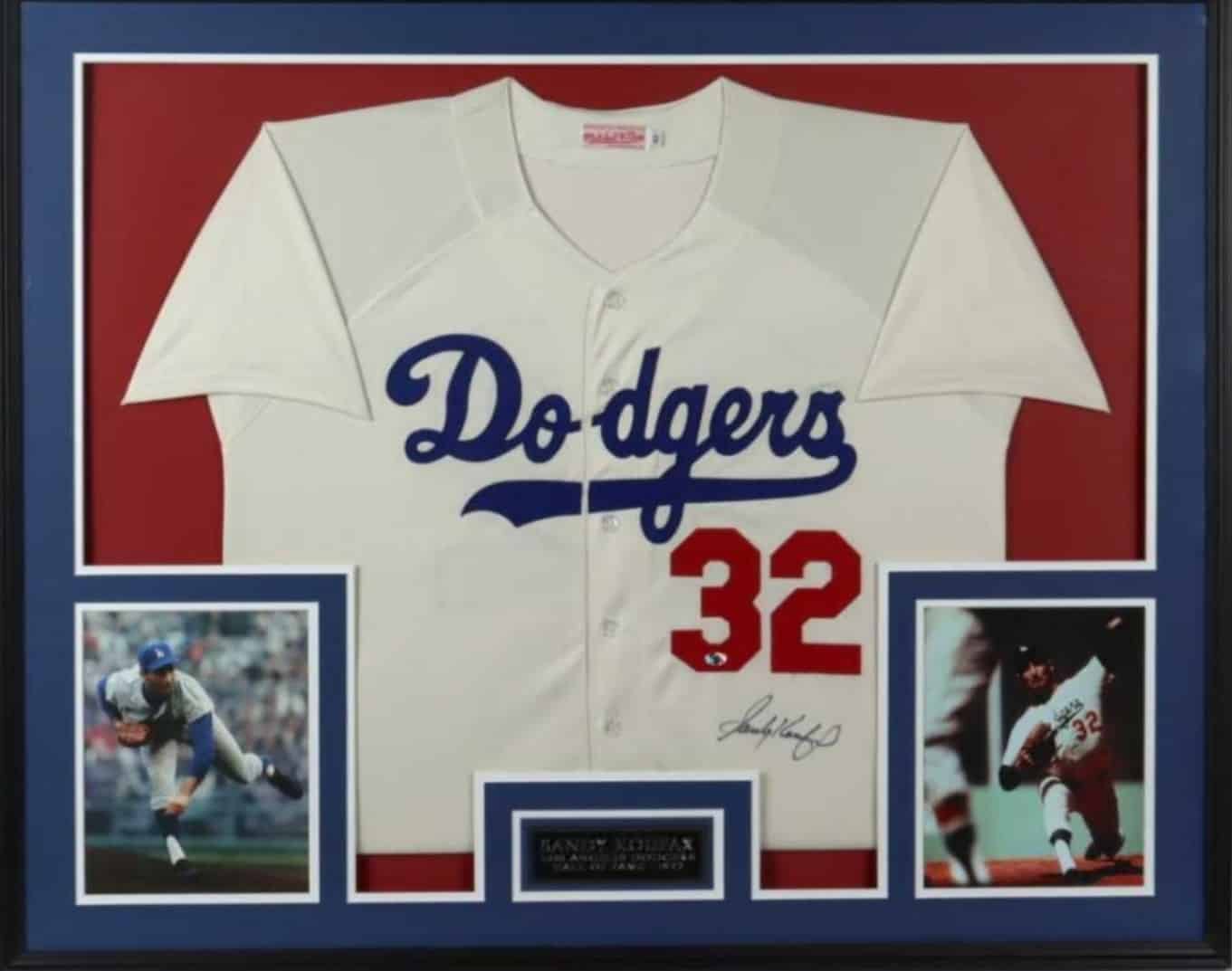 Sandy Koufax Autographed La Dodgers Authentic jersey with original - Ace  Rare Collectibles
