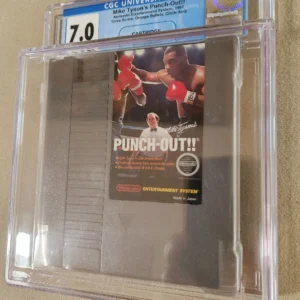 Mike Tyson Punch Out 1987 7.0. Very Rare. Beautiful condition
